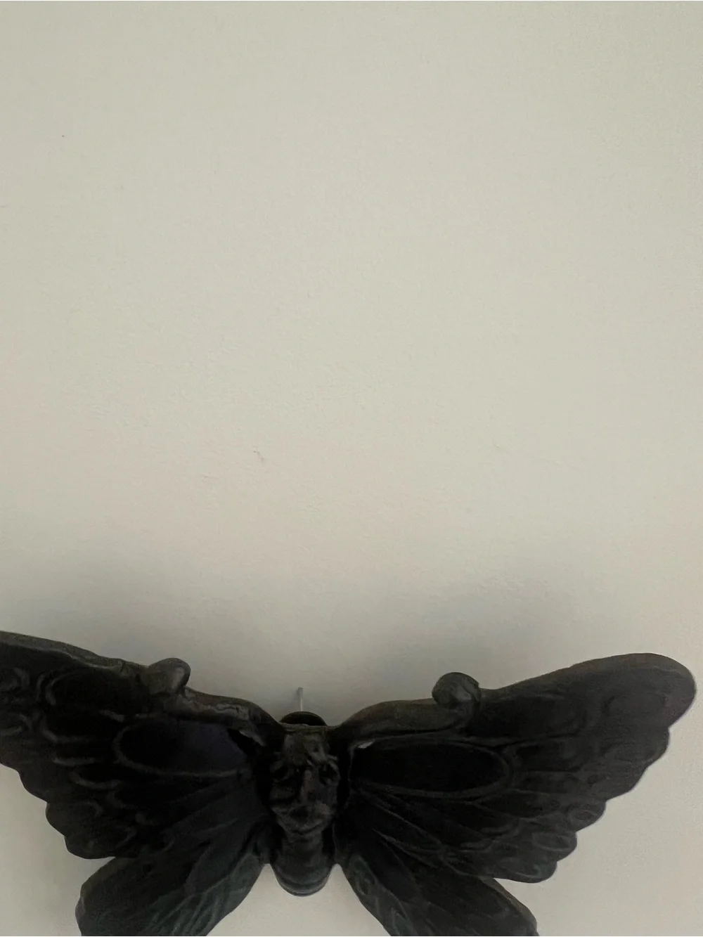 Cast-iron black Butterfly Wall Hook - Decorative Home Wall Decor